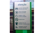 Fabricação de Placas no Tucuruvi